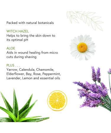 Buy Honeybee Gardens Soothe & Refresh Herbal Aftershave Sandalwood Aloe & Witch Hazel Vegan Gluten-Free 4 Fl Oz | International Shipping Available - Buy Online on GoSupps.com
