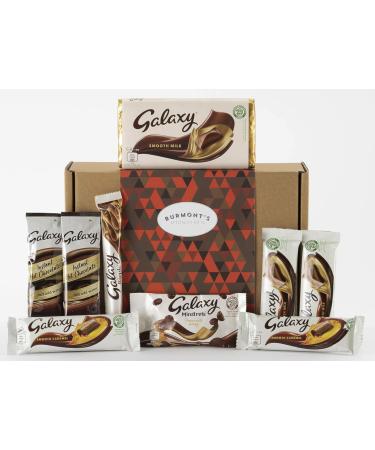 Galaxy Ultimate Chocolate Selection Gift Box - Includes Hot Chocolate Ripple Minstrels Caramel & More - Hamper Exclusive to Burmont's - Buy Online on GoSupps.com