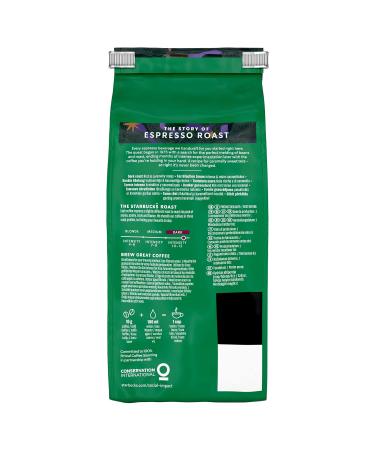 Buy STARBUCKS Espresso Roast Dark Roast Whole Coffee Beans 450g - Pack of 4 | 1.8kg Unflavoured Coffee for International Shipping - Buy Online on GoSupps.com