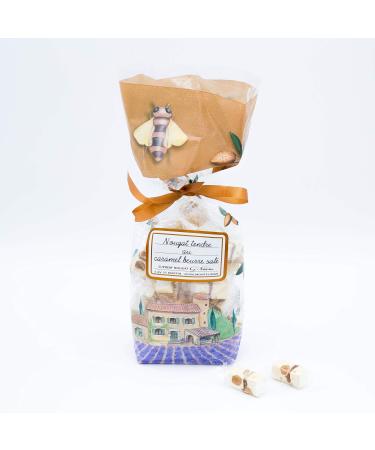 Bag of soft nougat with salted butter caramel - 200g