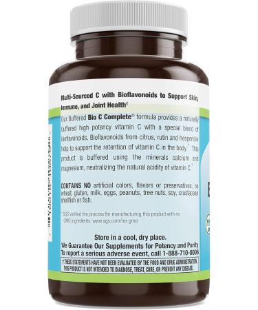 Livamed - Bio C Complete with Bioflavonoids Buffered Caps 100 Count - Buy Online on GoSupps.com