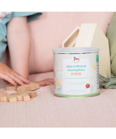 Darmflora Complex Kids 200g | 40 Portions of Probiotic Course with Bifidobacterium & Lactobacillus | Vegan Strawberry Flavor | Optimal Gut Health for Children - Buy Online on GoSupps.com