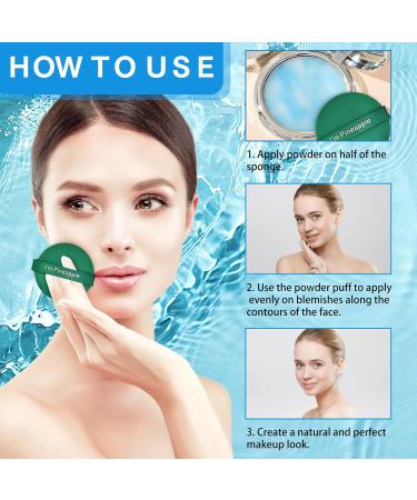 Contr le de L'huile de Poudre Mate Poudre Press e Matifiante Visage Poudre de R glage de Maquillage Gel e Poudre fixatrice de maquillage Longue Dur e de Contr le de L'huile Texture L g re - Buy Online on GoSupps.com