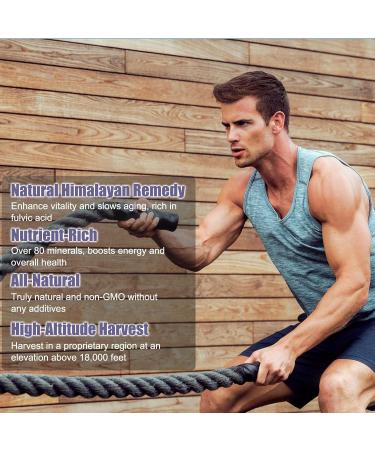 Pure Himalayan Shilajit Gummies for Men & Women - 100% Natural & Organic | 85+ Trace Minerals & Fulvic Acid | 90 Count | Individually Packaged 90 Count (Pack of 1) - Buy Online on GoSupps.com