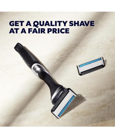 Dollar Shave Club 6-Blade Razor Starter Set | Extra Close Shave with Precision 1 Handle & 2 Cartridges - Buy Online on GoSupps.com