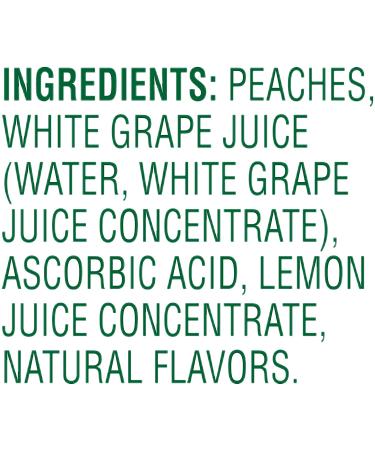 Del Monte Diced Peaches Fruit Cup Snacks 12 Pack 4 oz in 100% Fruit Juice - Buy Now! - Buy Online on GoSupps.com