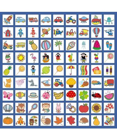 EMOME 204 Sheets Kids Fake Temporary Tattoos | Individually Wrapped Tattoo Stickers for Boys and Girls | Birthday Party Favors and Goodie Bags - Buy Online on GoSupps.com