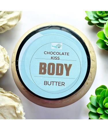 Chocolate Kiss Body Butter Bakery Butter Glazed Butter Moisturizer Hydration Skin Dark Chocolate Scent 8oz - Buy Online on GoSupps.com