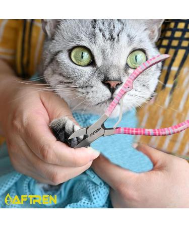 AFTREN Nail Clippers Stainless Steel Extra Sharp Nail Scissors Precise Cut Toenail Scissor Thick Nails Foot Care Nail Care Pedicure Nail Clippers Toenails Nail Trimmer (5.5 Pink) - Buy Online on GoSupps.com