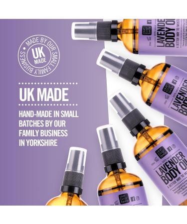 Lavender Body Oil 100% Natural by Our Tiny Bees Nourishing Calming and relaxing. - Buy Online on GoSupps.com