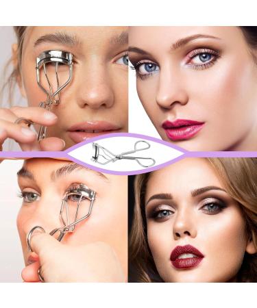 XiangSKY Eyelash Curler Lash Curler Eyelash Curlers Easy and Simple Operation Lash Curler Let Your Eyelashes Curl Firm Styling and Make You More Beautiful(Silver) - Buy Online on GoSupps.com