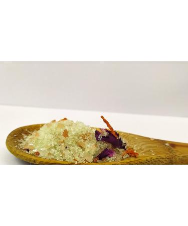 Peppermint Bath Salt 300g | Herbal Sea & Pink Salt Blend | Soothing Bath Soak for Women - Buy Online on GoSupps.com