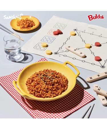 Samyang Hot Spicy Chicken Ramen Noodle Combo (Carbonara 5 Packs & Cheese 5 Packs) - Buy Online on GoSupps.com