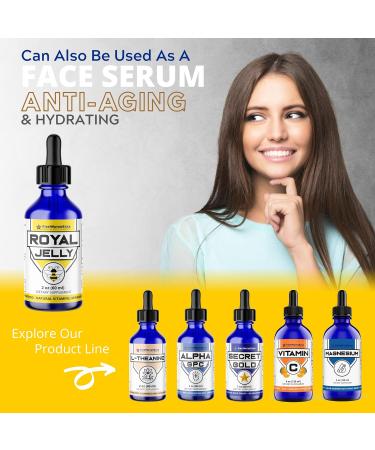 FWS Royal Jelly Bee Powered Superfood Natural Vitamins Minerals Antioxidants Organic Food of The Emperors Nutrient-Rich Supplement Non-GMO Supports Well-Being and Skin Health - Buy Online on GoSupps.com