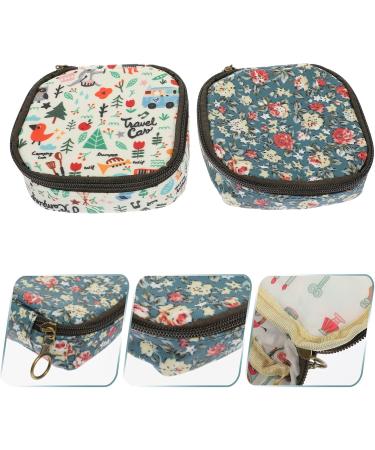 Stahad Girls Sanitary Organizer Bag - Menstrual Card Holder Makeup Wallet & Jewelry Storage - Buy Online on GoSupps.com