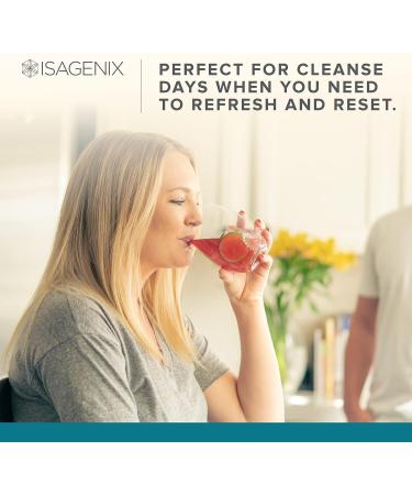 Isagenix Cleanse for Life - Detox Cleanse Drink with Vitamin B12, Niacin & Vitamin B6 - 96g Canister (Natural Rich Berry Flavor) - Buy Online on GoSupps.com