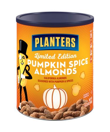 Planters Pumpkin Spice Almonds,15.25oz Canister (Packaging May Vary) - Buy Online on GoSupps.com