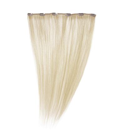 Love Hair Extensions 20 inch Clip In Extension Human Hair Colour 60 - Pure Blonde Colour 60 Pure Blonde