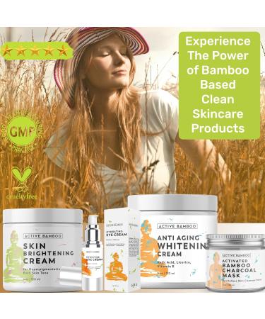 Anti Aging Dark Spot Corrector Cream - 4 OZ Face & Body Treatment | Made in USA | Active Bamboo Skin Nourisher for Men & Women - Buy Online on GoSupps.com