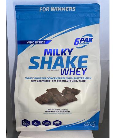 6PAK Milky Shake Whey Protein 1800g / Chocolate