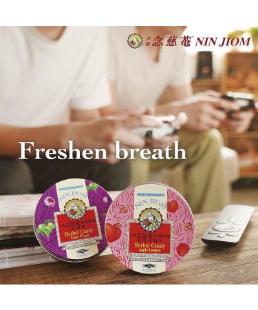 2x NIN JIOM - Natural Herb Sweets | Throat Relief | Cough | Bad Breath | 60g - SUPER MINT Flavor - Halal - Buy Online on GoSupps.com
