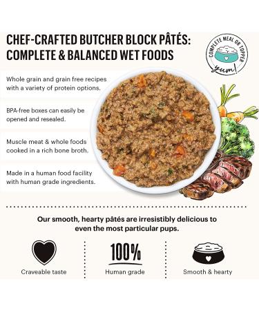 The Honest Kitchen Butcher Block Pt Wet Dog Food - Beef, Cheddar, Farm Veggies - Buy Online on GoSupps.com