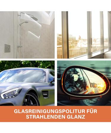 Cleanglas CG7 - Scratch-Free Glass Cleaner & Polish | 250ml - Perfect for Shower Cabins & Streak-Free Shine - Buy Online on GoSupps.com