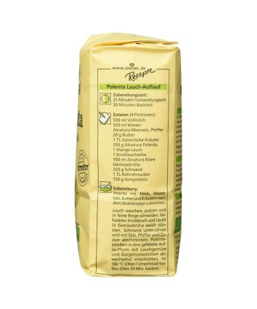 Alnatura Organic Polenta - Gluten-Free Vegan | Pack of 6 (6 x 500g) for International Shipping - Buy Online on GoSupps.com