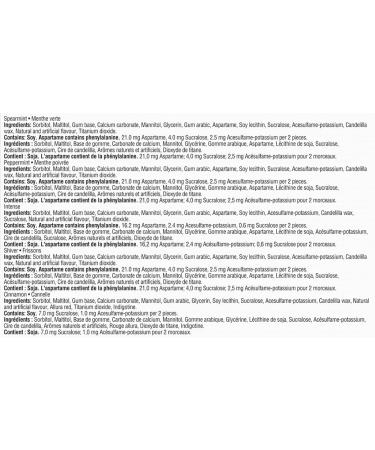 Dentyne Ice Sugar-Free Gum Assorted Variety Gum Pack 24 Packs (288 Pieces Total) & Sugar-Free Gum Ice Bubble Gum Peppermint 12 Pack (12 Pieces Each) Gum + CHEWING_GUM - Buy Online on GoSupps.com