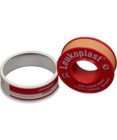 Leukoplast Tape (1.25cm X 5m 0.5" X 5.4 yard) 1.25cm X 5m 0.5 inch X 5.4 yard - Buy Online on GoSupps.com
