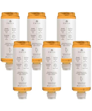 sarcia.eu Prija Regenerating Shampoo for Nutrient Rich Hair with Vegan Arugula 360 ml (Pack of 6)