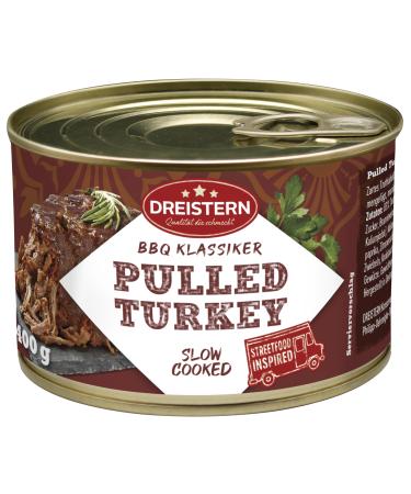 Dreistern Pulled Turkey 400 g 400 g (1 pack)