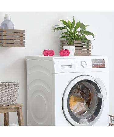 Relaxdays Laundry Ball Plastic 50% Ceramic Pink 9.5 x 10.5 x 10.5 cm - Buy Online on GoSupps.com