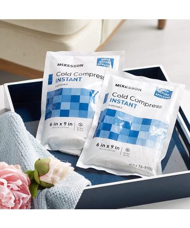 McKesson Disposable Cold Compress Instant Cold Pack 6x9 - 1 Count, 24 Packs - Buy Online on GoSupps.com