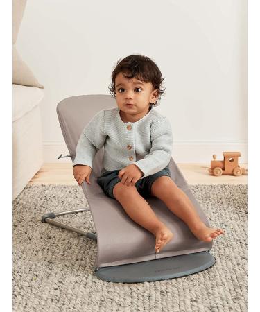 BabyBjorn Bouncer Bliss Cotton Sand Gray - 006017US - Buy Online on GoSupps.com