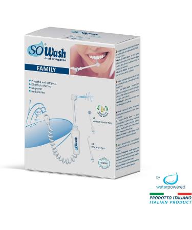 SOWASH Family Pulse Oral Irrigator - Tap-Connected Oral Hygiene Solution for All Ages | Shop Internationally - Buy Online on GoSupps.com