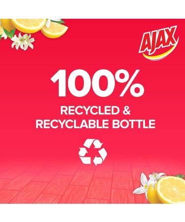 Ajax Citrus Burst Lemon Floor Cleaner 750 ml Lemon Citrus - Buy Online on GoSupps.com
