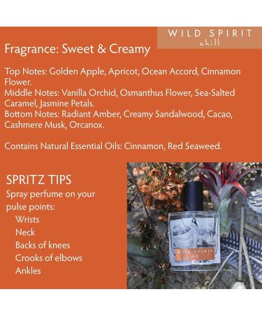 Wild Spirit Chill Eau De Parfum Spray | Sweet Creamy Cruelty-Free Perfume for Women 1 fl oz/30mL - Buy Online on GoSupps.com