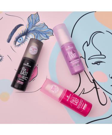 essence | Fix & Last 18H Long-Lasting Makeup Fixing Spray | All-Day Hold & Smudge Proof | Vegan & Cruelty Free - Buy Online on GoSupps.com