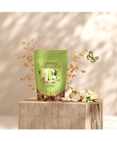 La Fourmi - Grand Granola Divine - Granola chocolat blanc noix de macadamia vanille flocons d avoine - 85% d ingr dients bio - naturel - granola bio - Buy Online on GoSupps.com