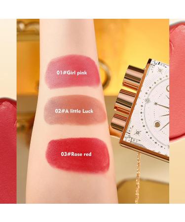  Sghtil Matte Lipstick - 3 Velvety Shades Long-Lasting Water-Resistant | Water-Resistant Non-Sticky Velvety Shade for Everyday Makeup and Winter Evenings - Buy Online on GoSupps.com