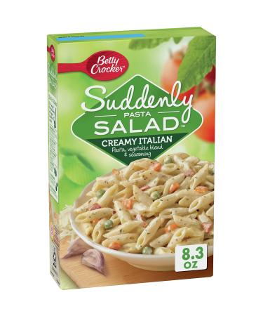 Betty Crocker Suddenly Creamy Italian Pasta Salad Mix, 8.3 oz (Pack of 6)