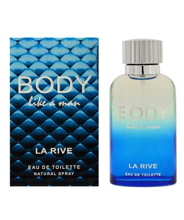 BODY LIKE A MAN/LA RIVE EDT SPRAY 3.0 OZ (90 ML) (M)