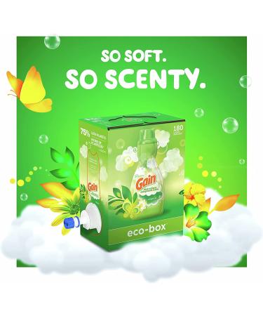 Gain Laundry Detergent & Fabric Softener Eco-Box Bundle - Original Scent | Eco-Friendly & Convenient - Buy Online on GoSupps.com