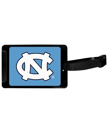 Siskiyou Sports Unisex NCAA North Carolina Tar Heels Luggage Tag, Black, 3.25"
