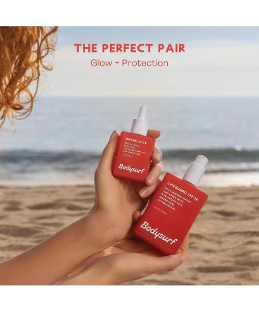 Marine Layer Bodysurf Face Oil - Natural Retinol Alternative with Bakuchiol & Squalane - Lightweight Hydrating Facial Oil for Women - Buy Online on GoSupps.com