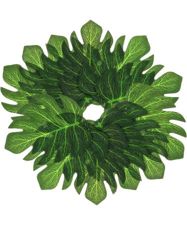 ULTECHNOVO 120 Pcs Monstera Decoration Luau Cupcake Decorations Palm Leaves Cake Holder Mini Paper Plant Decorations Leaves Decor Hat Green Decor Leaves Cake Decor Polyester Jungle Hawaii - Buy Online on GoSupps.com