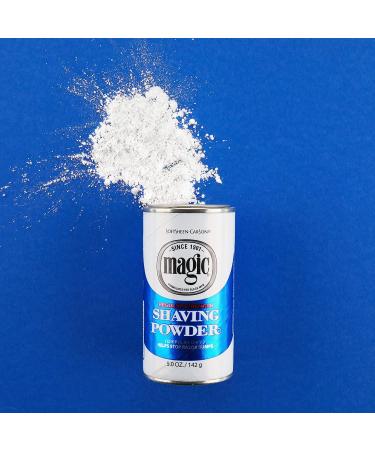 Magic Shaving Powder Blue Regular Strength 5 oz - Pack of 5 | Top Quality Hair Removal Product - Buy Online on GoSupps.com