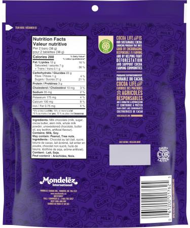 Cadbury Dairy Milk Milk Chocolate Mini Bars Chocolate Bars 361 g (19 mini bars) - Buy Online on GoSupps.com