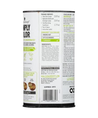 Schwarzkopf Simply Color Almond Brown Permanent Hair Color 1 Count - Buy Online on GoSupps.com